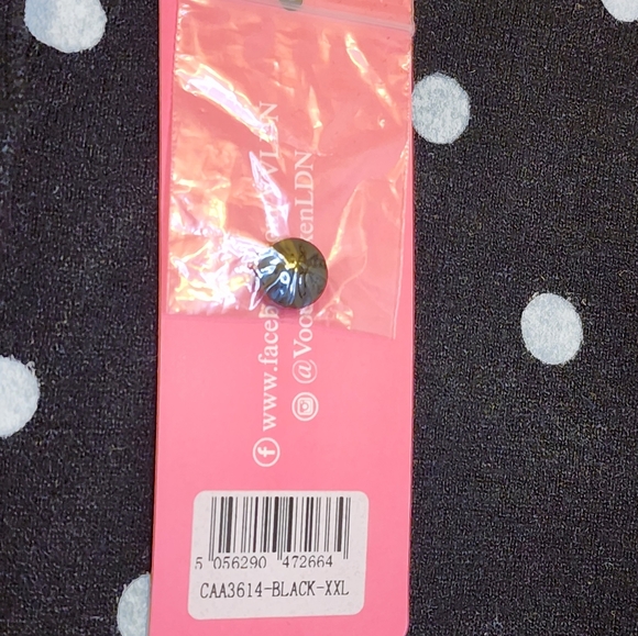 NWT Voodoo Vixen Polka Dot Cardigan Size UK XXL - Picture 8 of 11